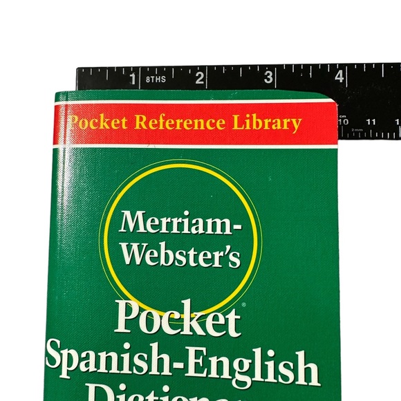 MERRIAM-WEBSTER Pocket Spanish-English Dictionary ( Flexible Paperback) - Picture 6 of 6